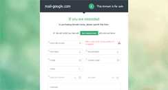 Desktop Screenshot of mail-google.com